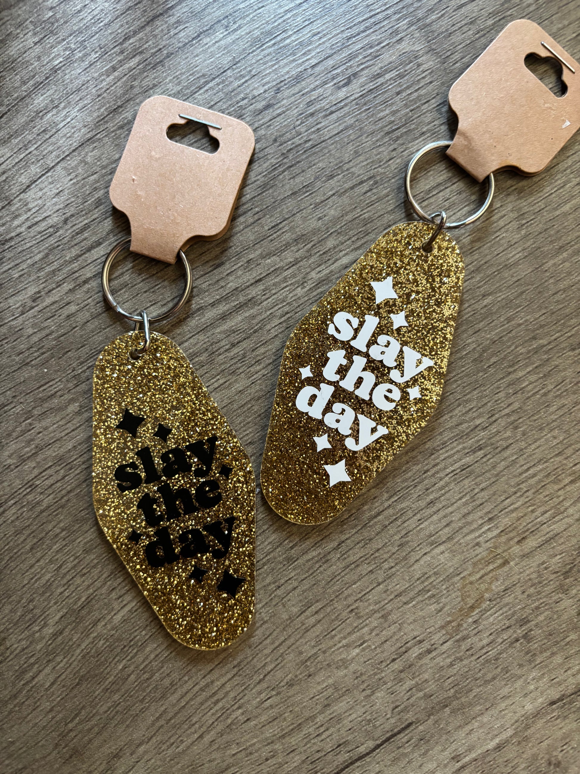Slay The Day Keychain