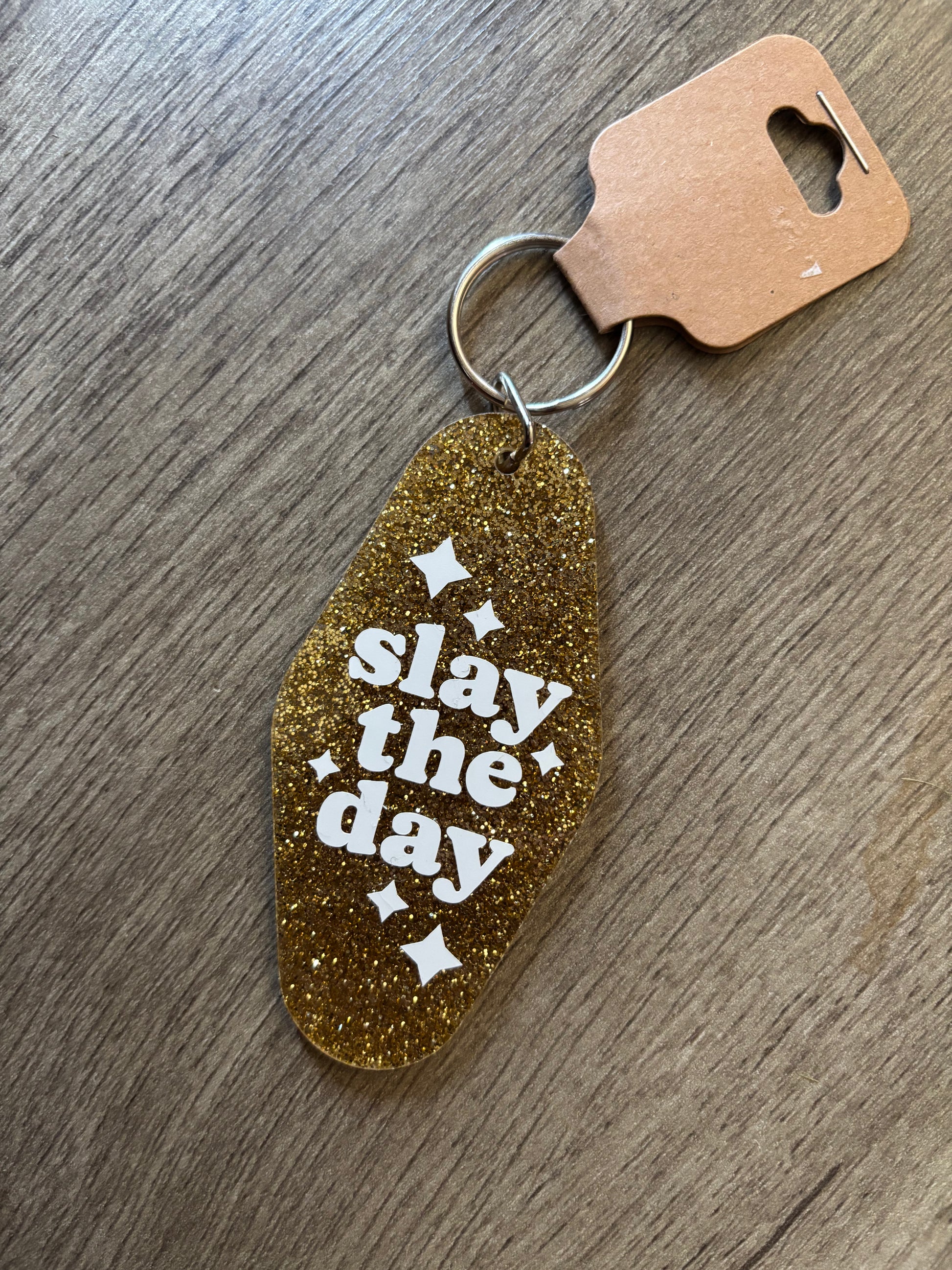 Slay The Day Keychain