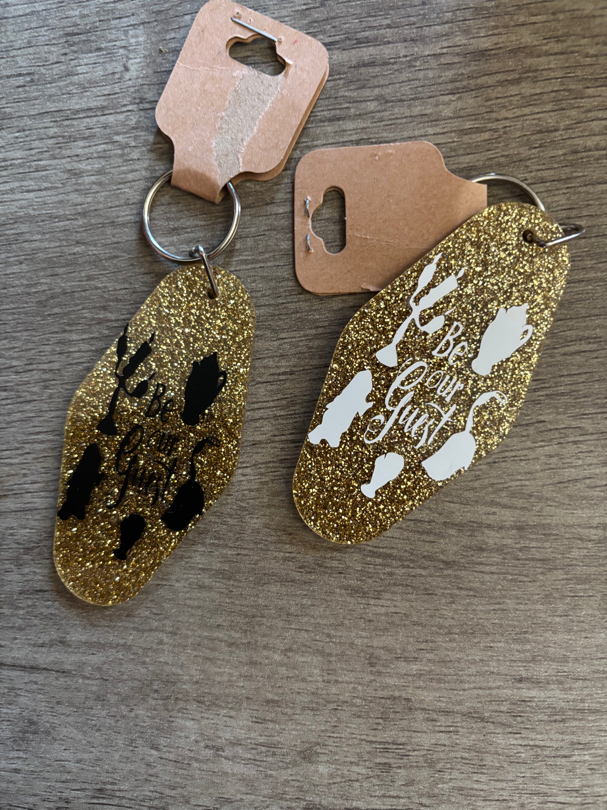 Be Our Guest Keychain