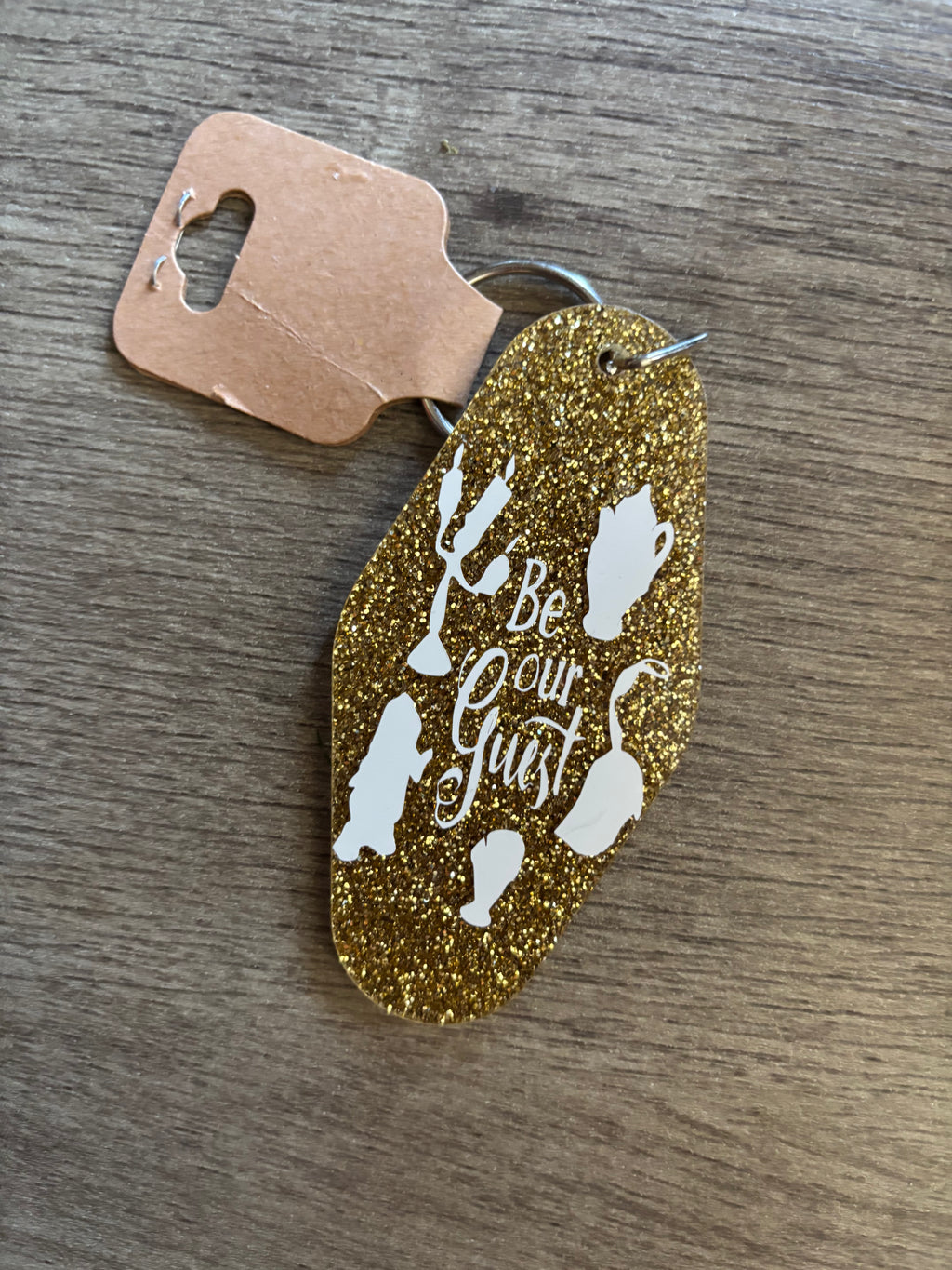 Be Our Guest Keychain