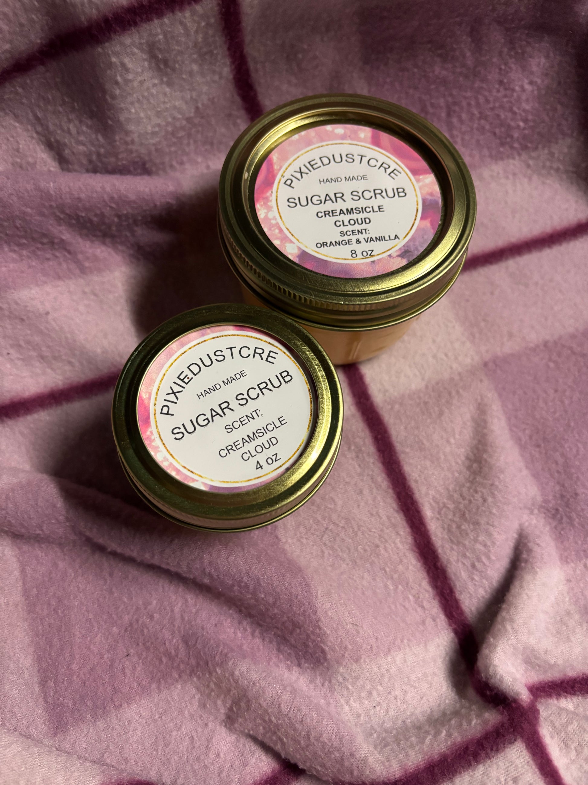 creamsicle cloud sugar scrub